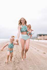 32 Mommy And Me Matching Family Swim Suit Brands The Overwhelmed Mommy Mommy And Me Swimwear Mom Swimsuit Mommy And Me Outfits