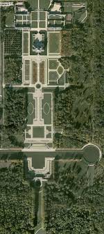 Aerial View Of The Gardens At Vaux Le Vicomte Designed By Le Notre Garden History Garden Planning Garden Landscape Design