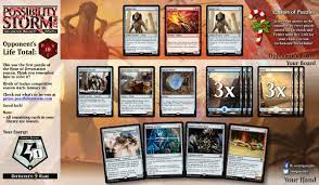 2/2 stats are rather poor, but she can tap to search any legendary card from your deck, an insane continuous tutor that consistently pulls what you need. Possibility Storm Mtg Puzzles En Twitter For The First Day Of Mtg Puzzles We Ve Got A Test Of Your Skills And Memory Do You Remember The Solution To This Oldie Reply
