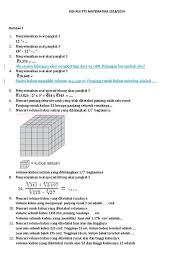 Cara mengobati anosmia secara alami dapat dilakukan dengan terapi bau untuk mengasah kepekaan indera penciuman. Kisi Kisi Pts Mat
