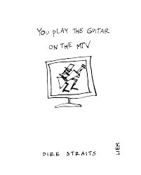 Sketchbook 365 Songs 278 Money For Nothing Liedjesteksten Citaten Songteksten Liedjes