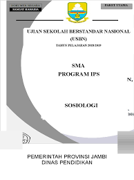 45 butir jumlah soal esay : Cover Soal Usbn Paket Utama Sma