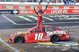 Locking up three of the four spots in the championship field. Joe Gibbs Kyle Busch Is Driven By Trying To Do Something Great