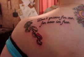 Those youngsters who like to show his tattoo in simple and casual way then this one is suited for them. 49 Extraordinary Quote Tattoos On Shoulder