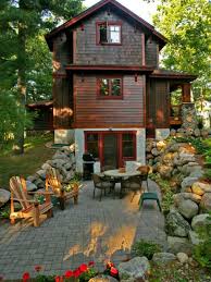 Maybe you would like to learn more about one of these? Spectacular Of 54 Walkout Basement Backyard Ideas Walkout Basement Landscaping Ideas Lake Houses Exterior Cottage Exterior Exterior Design