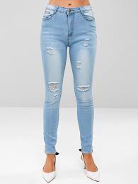 Distressed Light Wash Skinny Jeans Denim Blue Ad Wash Light Distressed Skinny Blu Light Wash Skinny Jeans Skinny Jeans High Waisted Jeans Vintage