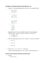 Cotg p=2 3 tentukan nilai dari a. Soal Trigonometri