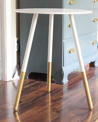 Image Result For Tripod Small Round Wooden Table Glass Top Diy Side Table Home Decor Home Diy