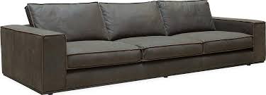 Der dreisitzer sofa parma in stoffbezug ist eine schicke alternative zu einer ausgewachsenen wohnlandschaft. Tingo Living Puzzle Sofa Dreisitzer 285x106 83 Cm Nubukleder Schiefer Invertierte Naht Hochwertig Exklusiv