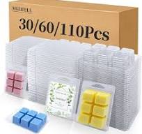 Amazon.com: MGLIFEUL Wax Melt Container Clamshell Packaging ...