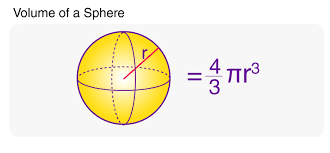 The diameter divides the sphere into two equal halves, known as hemispheres. Volume Of Sphere Formula With Derivation And Solved Examples