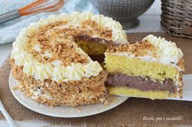 La Torta Mousse Chantilly Ripiena Con Crema Al Cacao E Un Dolce Dessert Che Potrete Fare Alle Feste E Vedrete Che Rimarranno Ricette Dolci Dolci Torta Mousse