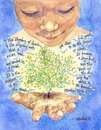 Mustard Seed Parable Scripture Art Print Catechesis Of The Etsy In 2021 Scripture Art Print Mustard Seed Parable Catechesis