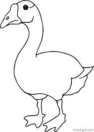 These spring coloring pages are sure to get the kids in the mood for warmer weather. Goose Coloring Pages Coloringall