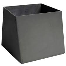 These planters are designed with four slanted legs for extra support. Contemporary Square Large 45 Gal Twist Cube Outdoor Planter Stardust