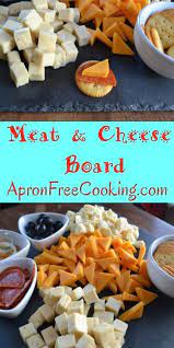 Meat And Cheese Snack Board Apron Free Cooking Recipe Appetizer Recipes Recipes Favorite Appetizers