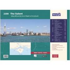 2200 Solent Chart Pack Imray Chart Folio Sailing On The