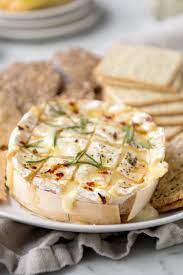 Honey Baked Camembert With Rosemary And Chili Flakes Recipe In 2021 Baking With Honey Baked Camembert Camembert Recipes