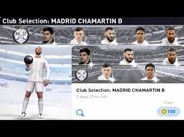 Maybe you would like to learn more about one of these? Madrid Chamartin B Club Selection Pack Opening In Pes 2021 Mobile Pes Galaxy Mobile Youtube