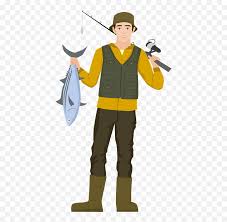 Clip art images of american flags being displayed with pride and honor. Clipart Fisherman Clipart Png Fisherman Png Free Transparent Png Images Pngaaa Com