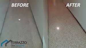 terrazzo floor cleaning polishing