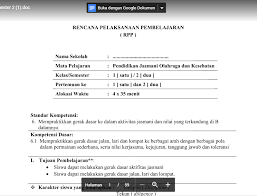 Pendidikan jasmani olahraga dan kesehatan. Download Rpp Penjas Orkes Kls 1 2 3 4 5 6 Sd Mi Semester 2 Kurikulum 2013 Contoh Rpp Kurikulum 2013 Sd Smp Sma