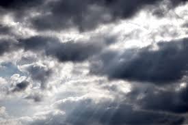 Black And White Cloudy Sky Background Blue And Dark Cloudy Sky With Sunbeams In 2020 Sky Cloudy Sunbeams
