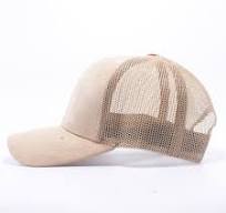 PB189 Pit Bull Suede Trucker Hat Wholesale [Stone]