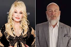 A portrait of Dolly Parton with documents representing estate planning.