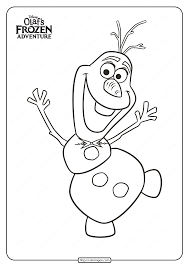 Download this adorable dog printable to delight your child. Disney Olaf S Frozen Adventure Coloring Pages 03