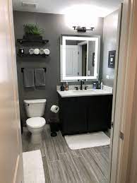 Mens Bathroom Ideas Elegant Grey Bathroom Men S Bathroom Small Bathroom Wood Floor Minimalist Small Bathrooms Grey Bathrooms Designs Small Bathroom