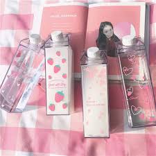 We did not find results for: Creative Cute Plastic Clear Milk Carton Water Bottle Fashion Strawberry Transparent Milk Box Juice Water Cup For Girls Bpa Free Water Bottles Aliexpress