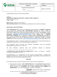 SOLICITUD DE CONCILIACIÓN