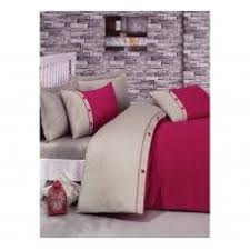 Fashion Stripe Cift Kisilik Saten Nevresim Takimi Fusya Nevresim Takimi Nevresim Kisilik