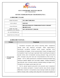 Sahabat 99, sebelum mengetahui contoh surat kontrak kerja proyek maka pahami dulu dasar pembuatan surat semacam ini. Doc Kertas Cadangan Projek Tahun Akhir Pta 1 2017 Zafirah Zainudin Academia Edu
