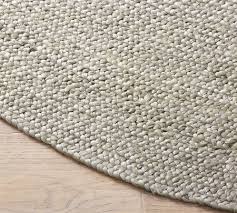 4 feet grey round rug: Round Jute Rug Grey Pottery Barn Australia