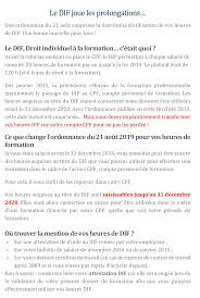 Au 1er janvier 2015, le dif disparaît. Convertir Mes Heures Dif