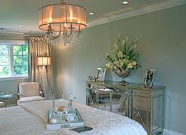 Glamorous Bedroom Furniture To Your Shabby Chic Style With Mirrored Furniture Accent Pieces Glamourous Bedroom Glamorous Room Shabby Chic Dresser