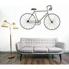 Collectible India Metal Contemporary Design Cycle Wall Mounted Hanging And Decor Bicycle Showpiece Modern Arts S Home Decor Home Decor India Hanging Wall Decor