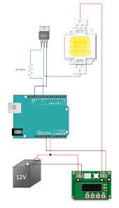 10w led arduino tutorial hook up electronique pratique projets arduino projets electriques