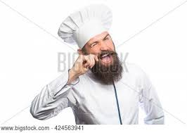 Conquer your kitchen with essential knife skills, cooking techniques and baking tips and tricks. Portrait Happy Chef Image Photo Free Trial Bigstock