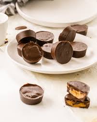 If you have spent any amount of time searching for keto dessert recipes, you have noticed that this is pretty rare. Homemade Chocolate Peanut Butter Cups Gluten Free Dairy Free Vegan Sugar Free Low Carb Keto Lauren Kelly Nutrition