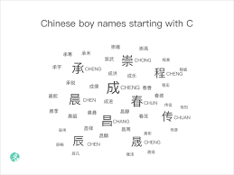 Explore a wide range of unique baby names and their meanings, perfect for your newborn boy, or even your new family cat or dog! Chinese Boy Names Starting With C Chinesenametools