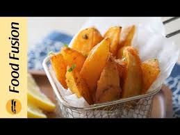 Potato Wedges Baked And Fried Recipe By Food Fusion Youtube