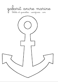 Gabarit Ancre Marine Ancre Marine Ancre Ancre De Bateau
