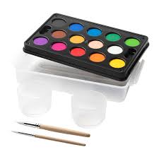 Mala Boite D Aquarelles Coloris Assortis Multicolore Ikea Playmobil Kasten Farben