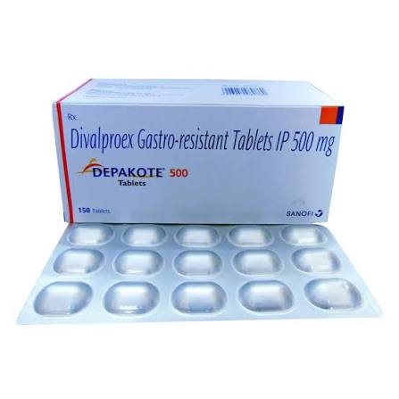 Buy Depakote 500 Tablet online | Uses, Side Effects, Price and substitutes | Apollo Pharmacy