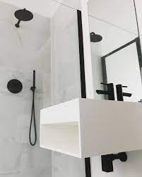 The Bathroom Mirror Is Now On Screen From Zephyros Black Taps From Lussostone Tiles Calacatta Muse Porcelain Tiles Bathroom Bathroom Mirror Master Bathroom