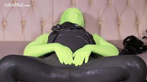 全身タイツの女性用マスク