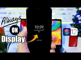 How To Enable Always On Display On Iphone Ios 12 Siri Shortcuts Youtube